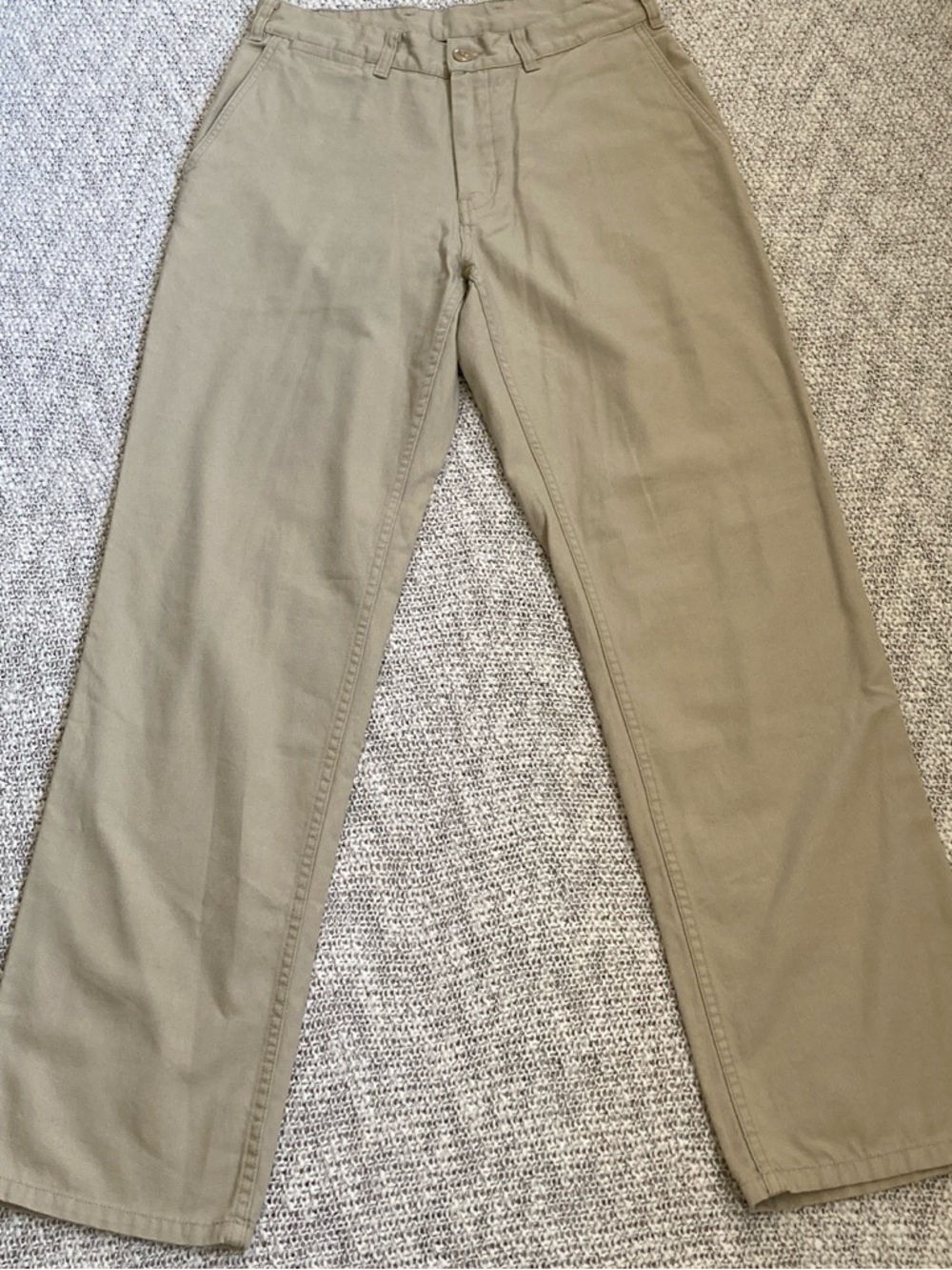 Patagonia Men's Organic Cotton Duck Canvas Pants Khaki Size 31 Gorpcore Utility